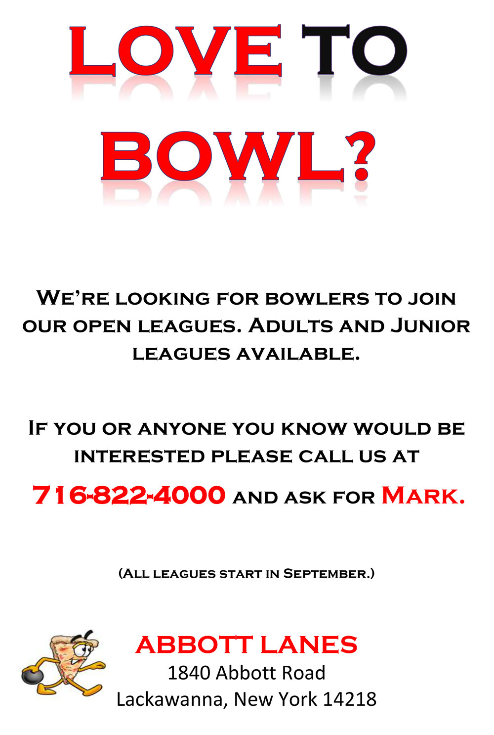 Looking for Bowlers